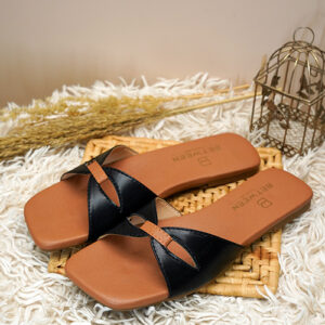 Black Bow Flat Sandal – BBS