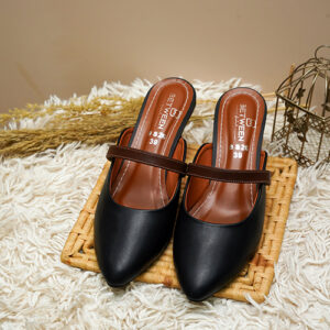 Black Strip Heel-BSH